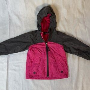 The North Face Girls Toddler Warm Storm Waterproof Rain Jacket 2T Pink